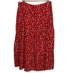 🌹NWOT:INFLUENCE FLORAL TIERED SKIRT